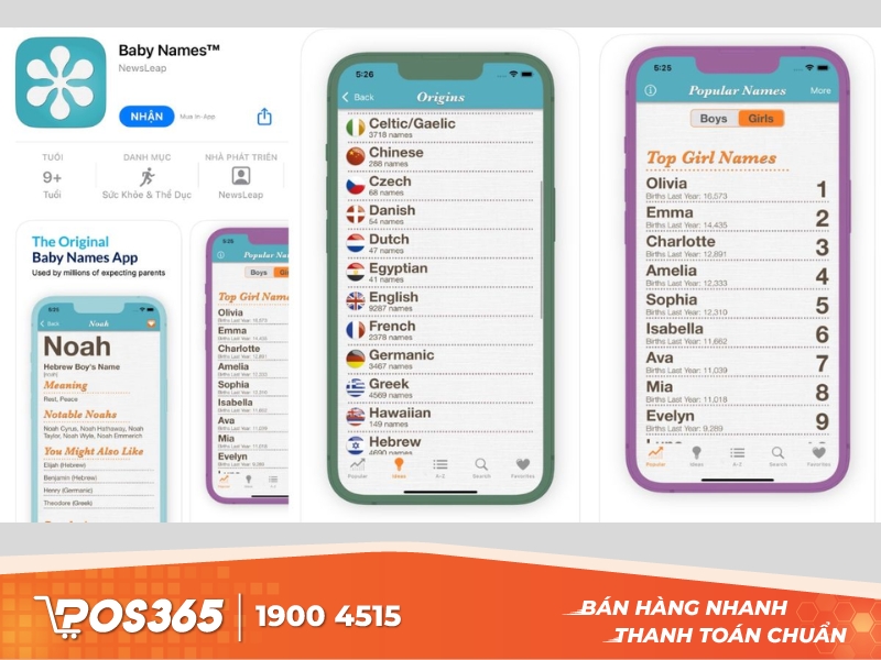 Công cụ đặt tên online baby names