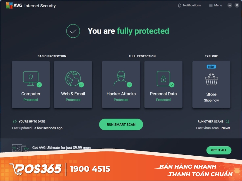 Phần mềm diệt virus đa hệ điều hành AVG