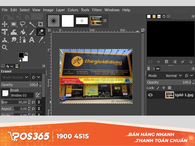 GIMP - ứng dụng ghép ảnh mã nguồn mở