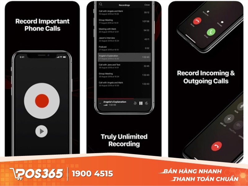 App ghi âm cuộc gọi uy tín trên nhiều nền tảng