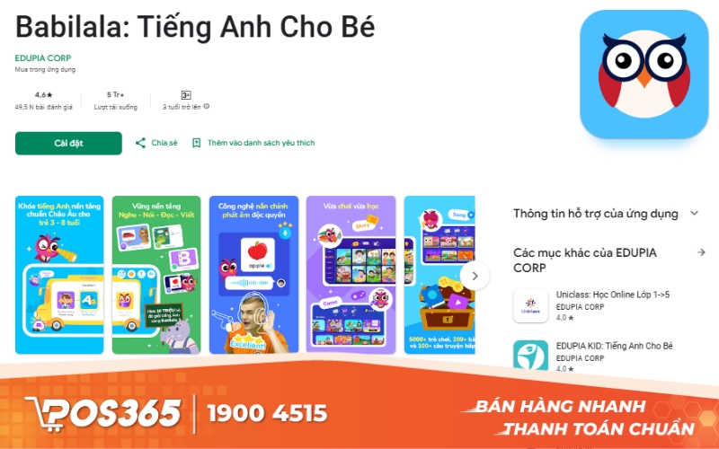Babilala - Chương trình học chuẩn Cambridge