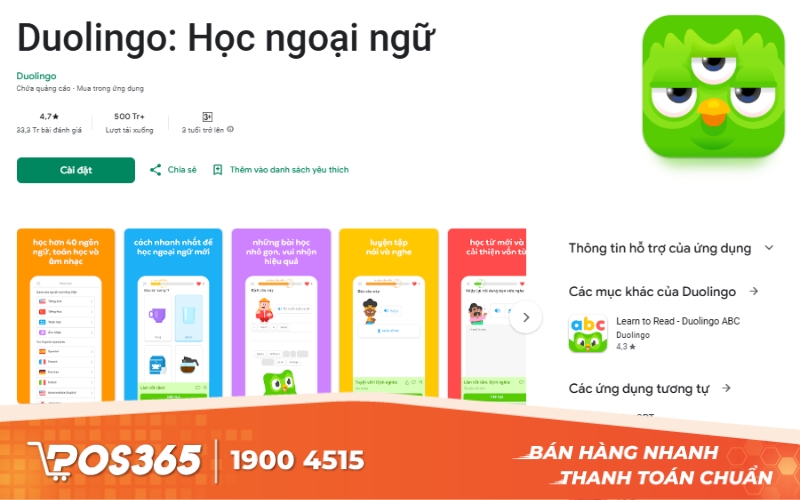 Duolingo - App học ngoại ngữ phổ biến nhất