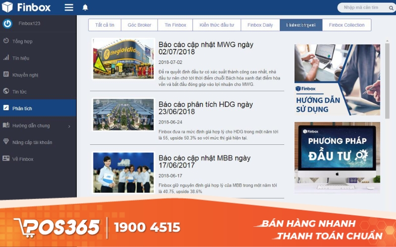 Finbox - Phân tích cổ phiếu bằng trí tuệ nhân tạo (AI)