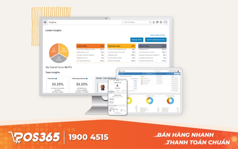 Paycor - Nền tảng phần mềm quản lý nhân sự tối ưu