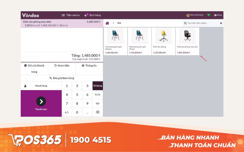 Viindoo - Công cụ thu ngân hiện đại, dễ sử dụng