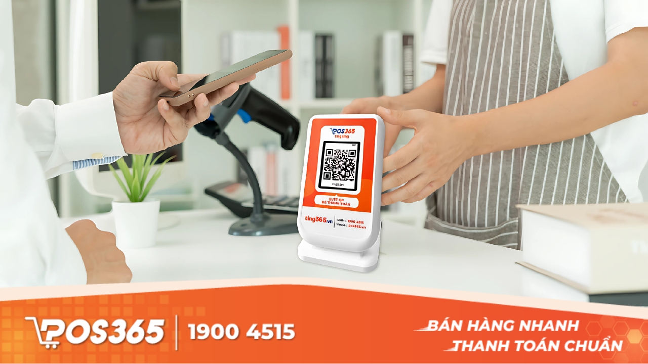 POS365 tích hợp loa thông báo chuyển khoản - Hạn chế nhầm lẫn khi bán hàng