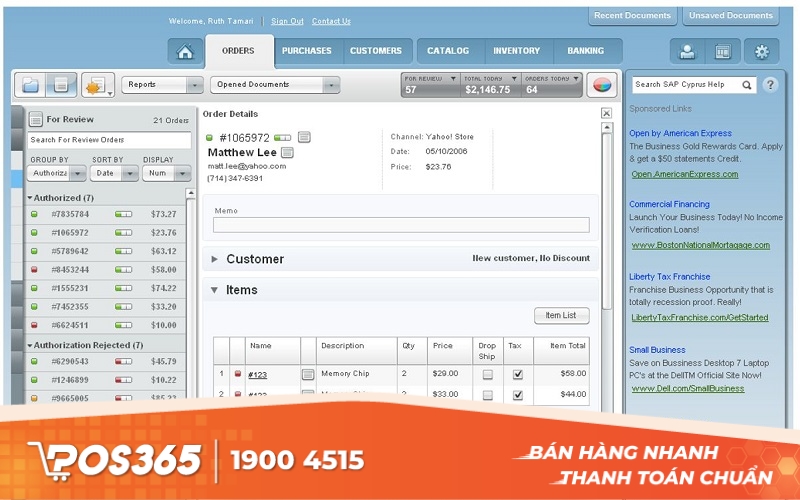 Giải pháp ERP toàn diện SAP Business One