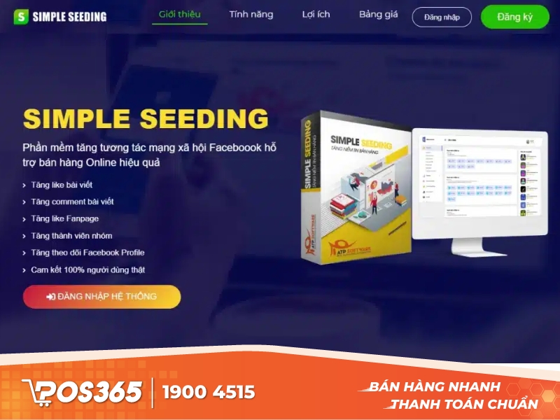 Quản lý bán hàng nhanh chóng với phần mềm Simple Seeding