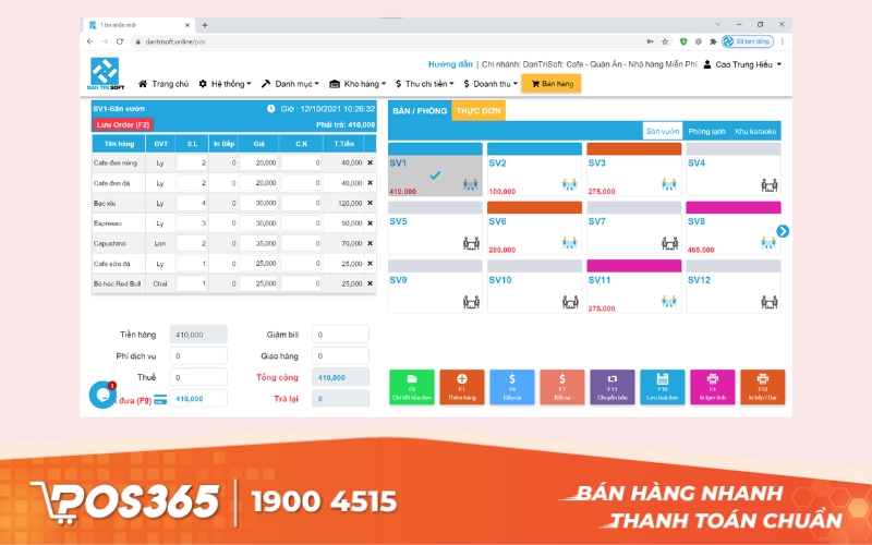 Dantrisoft - Gói phần mềm bán hàng trọn đời giá rẻ