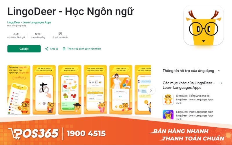 LingoDeer - Phần mềm học ngoại ngữ bài bản có lộ trình