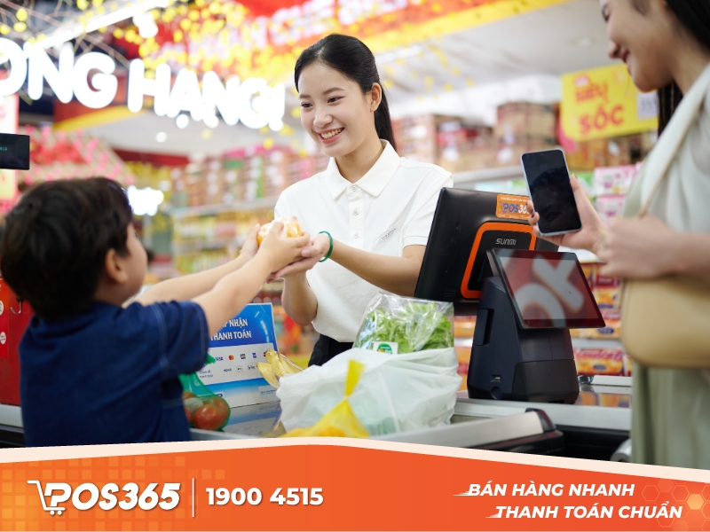 Phần mềm quản lý bán hàng POS365 giao diện đơn giản, dễ dùng