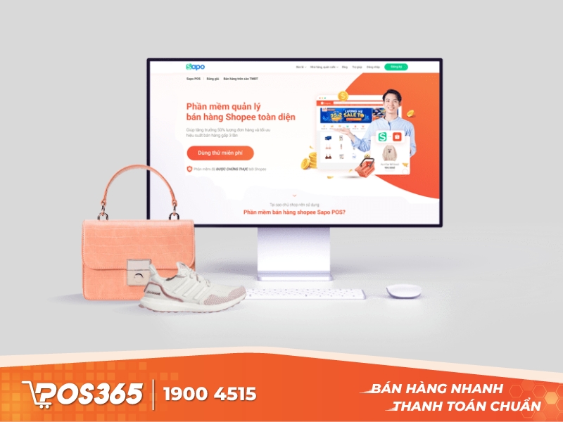 Phần mềm Sapo Go quản lý sàn thương mại điện tử toàn diện