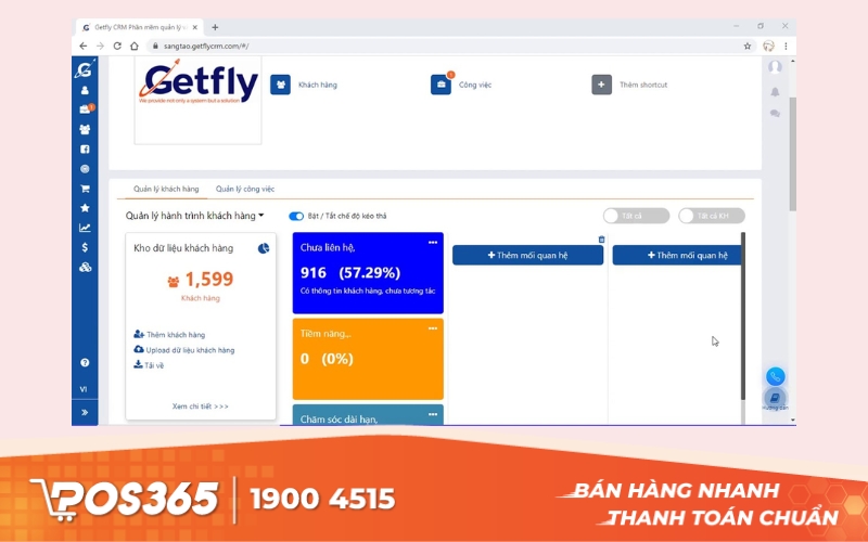Getfly CRM - Phần mềm bán hàng và chăm sóc khách hàng