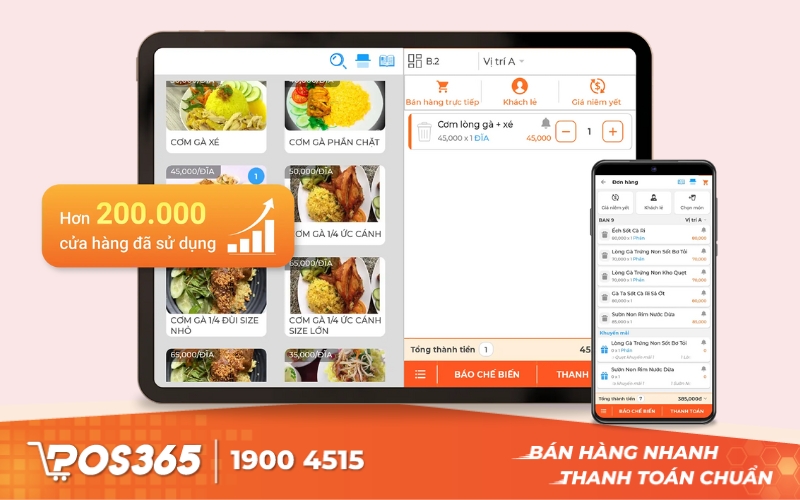 Phần mềm quản lý bán hàng trọn đời POS365