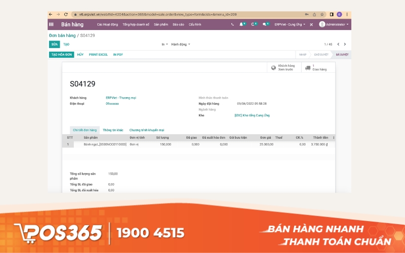 Hệ thống phần mềm ERPViet