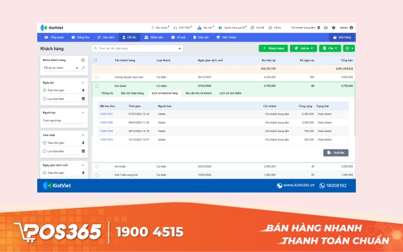 Phần mềm quản lý hàng hóa KiotViet