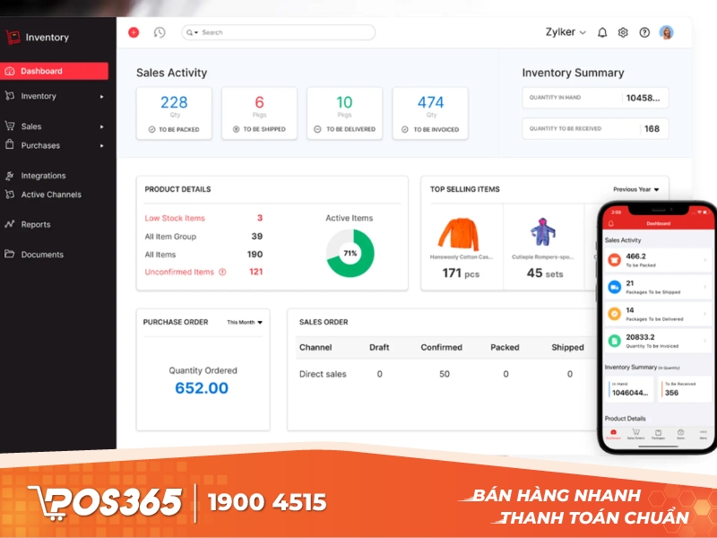 LinkQ Inventory - nền tảng quản lý xuất nhập tồn kho toàn diện