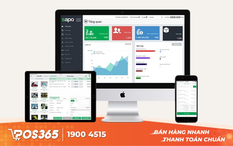 Sapo POS - Quản lý bán hàng đa kênh hiệu quả