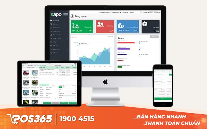 Giải pháp quản lý bán hàng Sapo