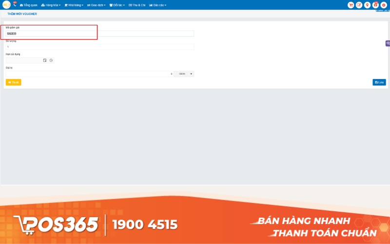 Nhập mã muốn phát hành