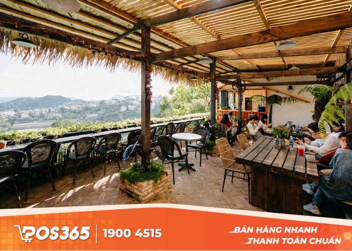 Kết hợp kinh doanh homestay với mở quán cafe