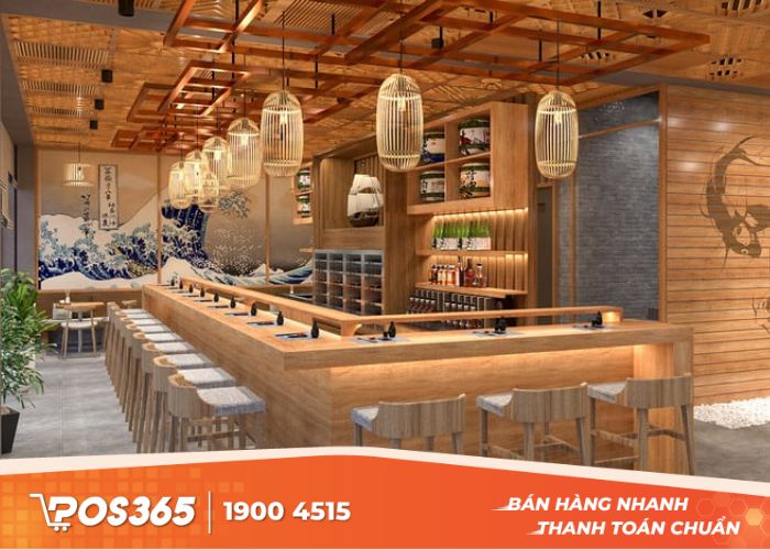 Thiết kế không gian nhà hàng tuỳ theo tệp khách và các món ăn