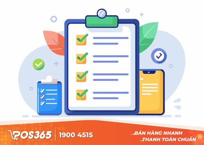 Lên danh sách mua trang thiết bị và nguyên vật liệu