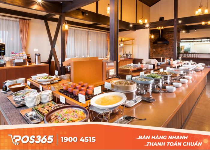Nhà hàng buffet đòi hỏi đa dạng món để đáp ứng lượng khách lớn với nhu cầu khác nhau
