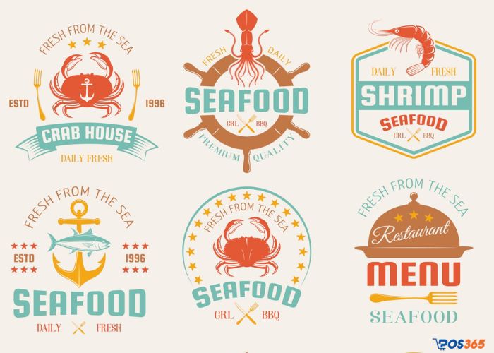 Chỉ với logo nhà hàng thực khách đã biết ngay quán cung cấp loại món ăn nào
