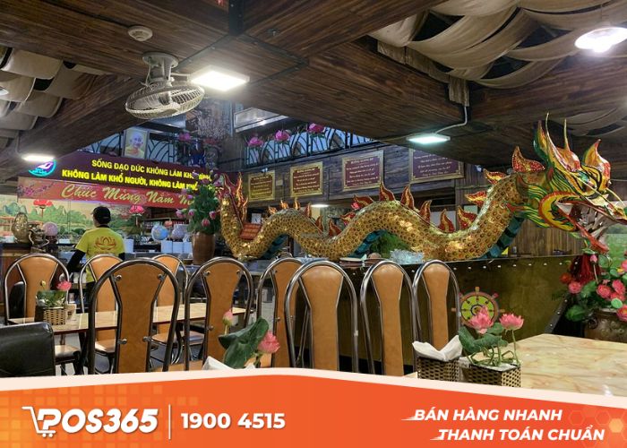 An Lạc chay có menu đa dạng món và không gian đặc biệt