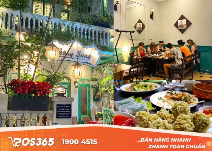 Nhà hàng chay cao cấp với phong cách phương Tây