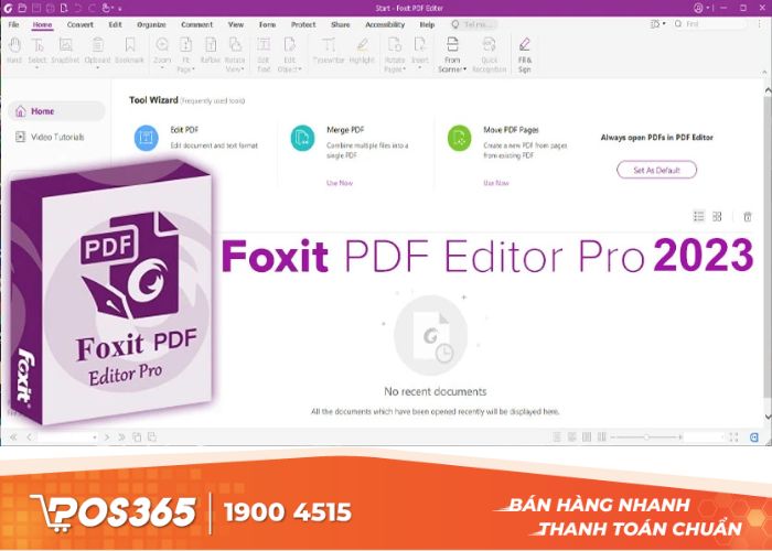 Foxit là sự lựa chọn hoàn hảo bởi phần mềm nhẹ, đa tính năng và dễ dùng