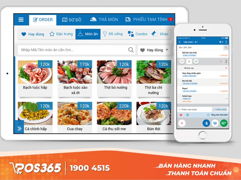 MISA CukCuk - phần mềm quản lý order nhà hàng toàn diện
