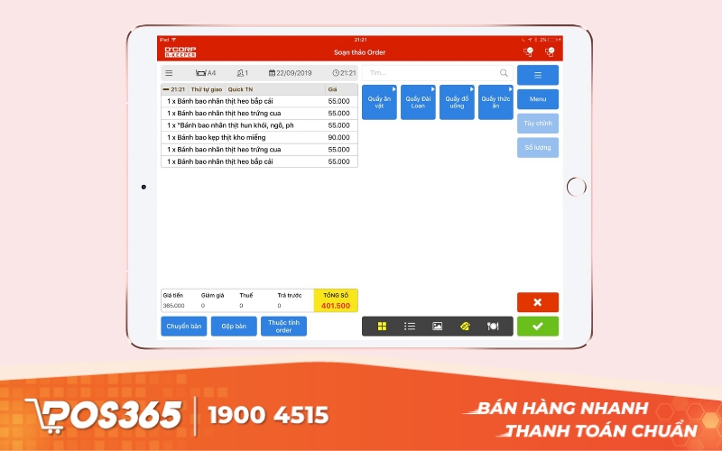Dcorp - Phần mềm POS quán ăn cao cấp