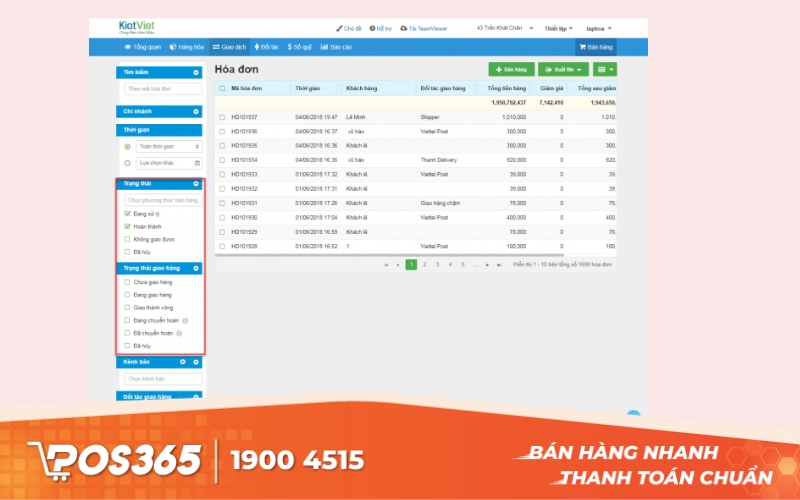 KiotViet - Giải pháp quản lý bán hàng quán ăn bình dân