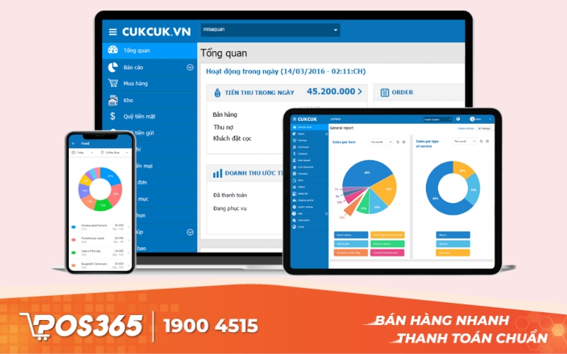 MISA CukCuk - Phần mềm quản lý quán ăn toàn diện