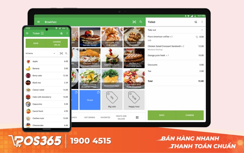 Sapo FnB - Phần mềm tính tiền cho quán ăn nhỏ