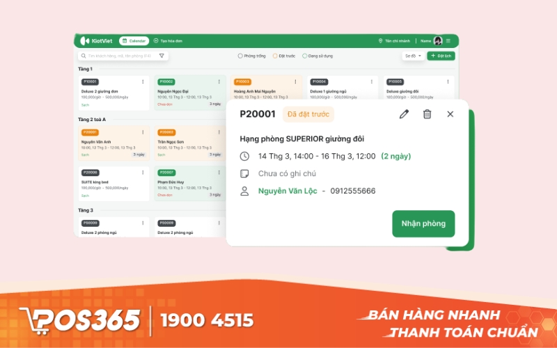 KiotViet Hotel - Giải pháp quản lý khách sạn không cần internet