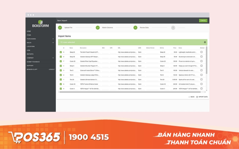 BoxStorm - Nền tảng theo dõi hàng hóa online