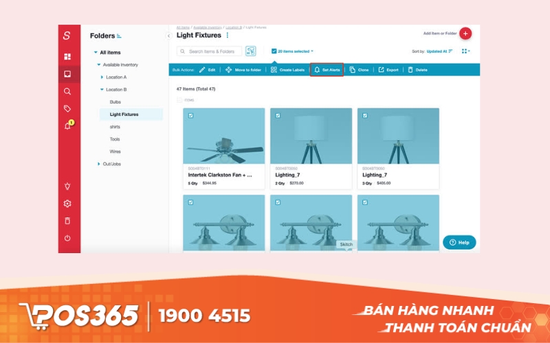 Sortly Pro - Ứng dụng kiểm soát kho đơn giản