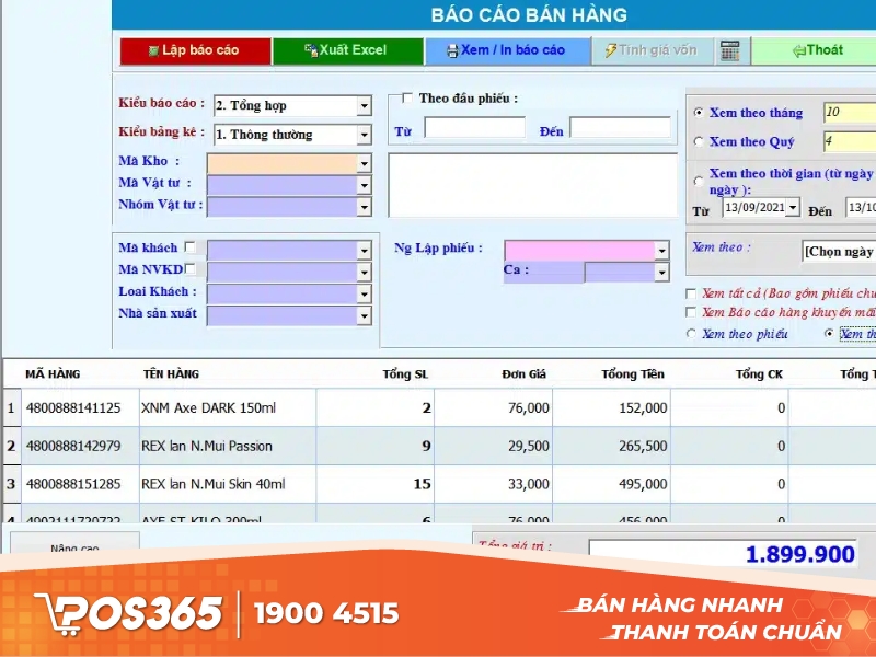VQfree - công cụ quản lý hàng tồn kho thuần Việt