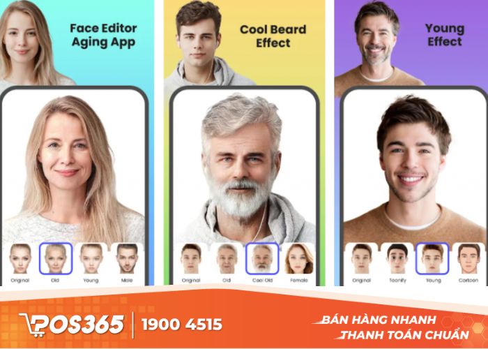 Face Lab thay đổi độ tuổi, gương mặt, giới tính nhanh chóng chỉ với vài thao tác