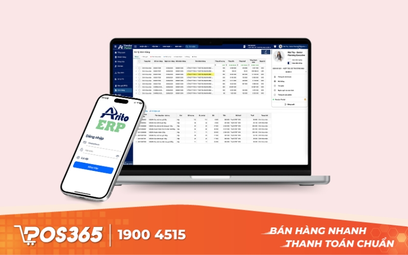 Phần mềm quản lý kho trên điện thoại Arito