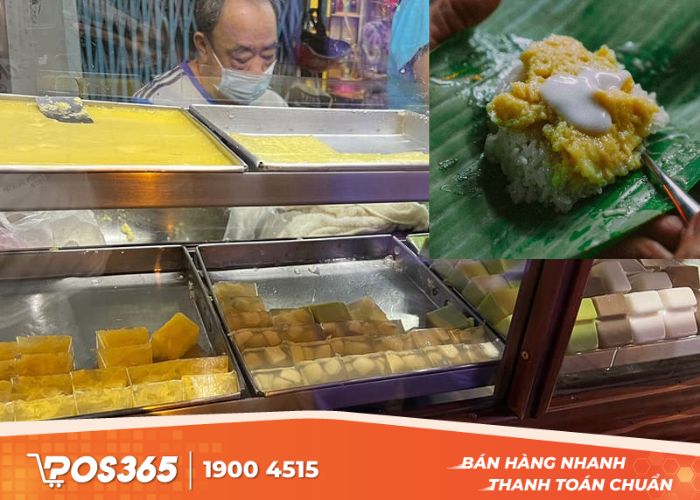Quán xôi ca dé lâu đời bán đêm
