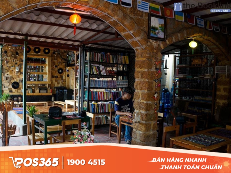 The Booklink Cafe - quán cafe sách học viện nông nghiệp