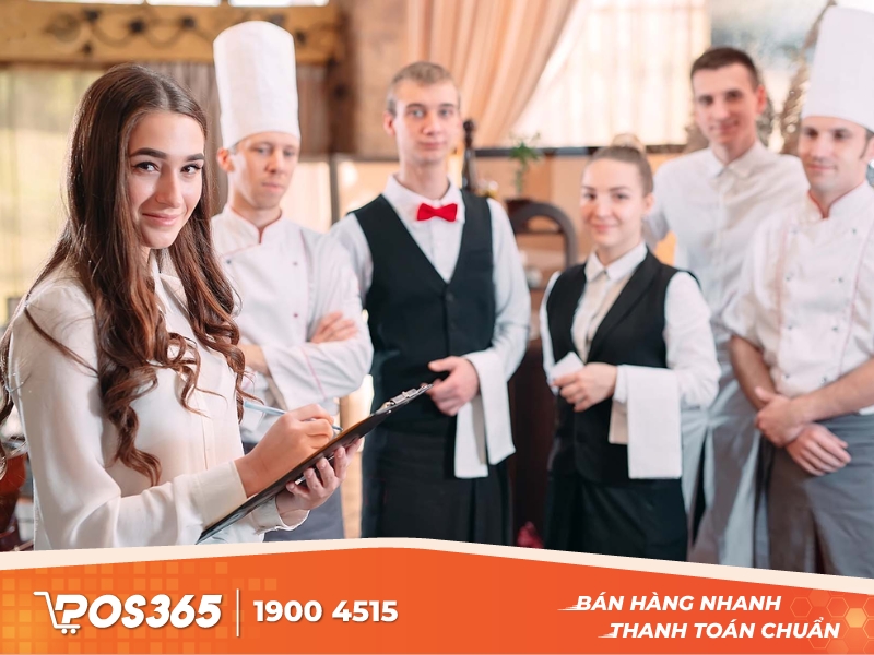 Chất lượng dịch vụ nhà hàng phụ thuộc vào quy trình phục vụ