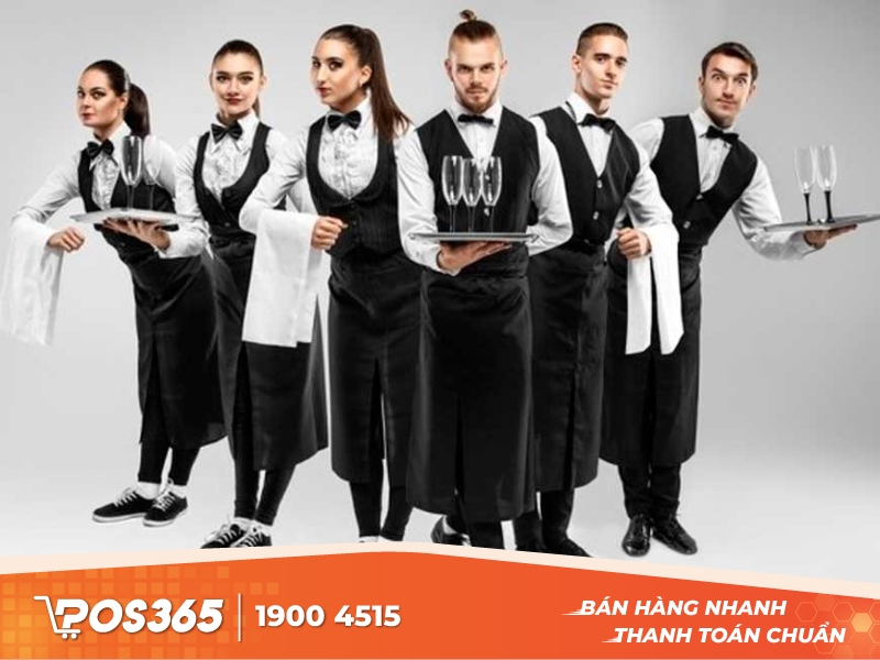 Sự phối hợp giữa các bộ phận tạo nên chất lượng dịch vụ nhà hàng