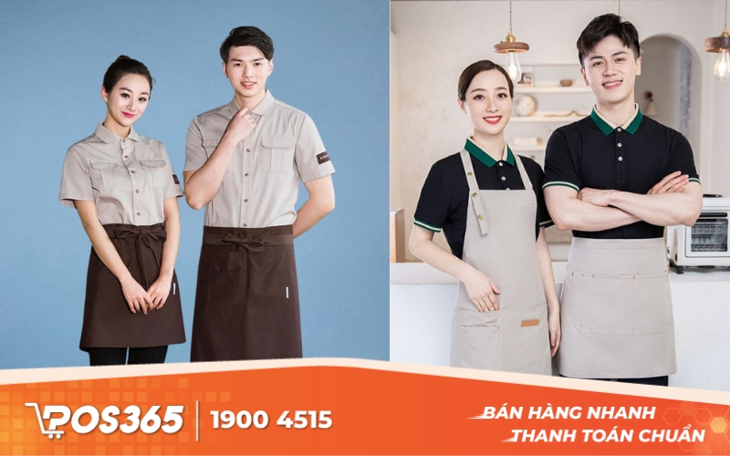 Mẫu đồng phục nhà hàng Hàn Quốc 1