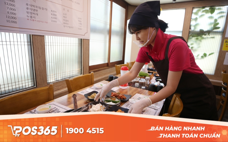 Mẫu đồng phục nhà hàng Hàn Quốc 2