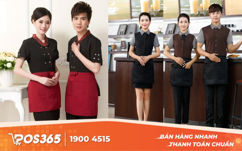 Mẫu đồng phục nhà hàng Hàn Quốc 11